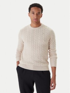 Robe di Kappa Sweter 63111DW Beżowy Regular Fit