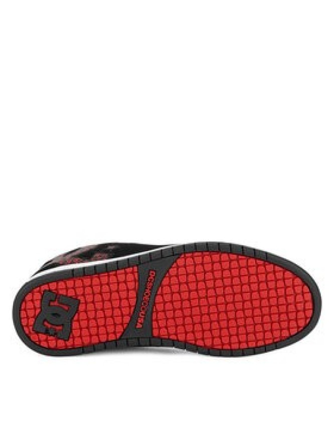 DC Shoes Sneakersy COURT GRAFFIK 300529-BW5 Czarny
