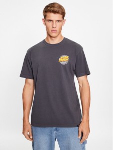 DC Shoes T-Shirt Burner Tees ADYZT05271 Czarny Regular Fit