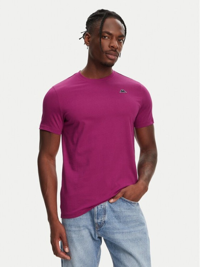 Robe di Kappa T-Shirt Luc 611187W Fioletowy Regular Fit