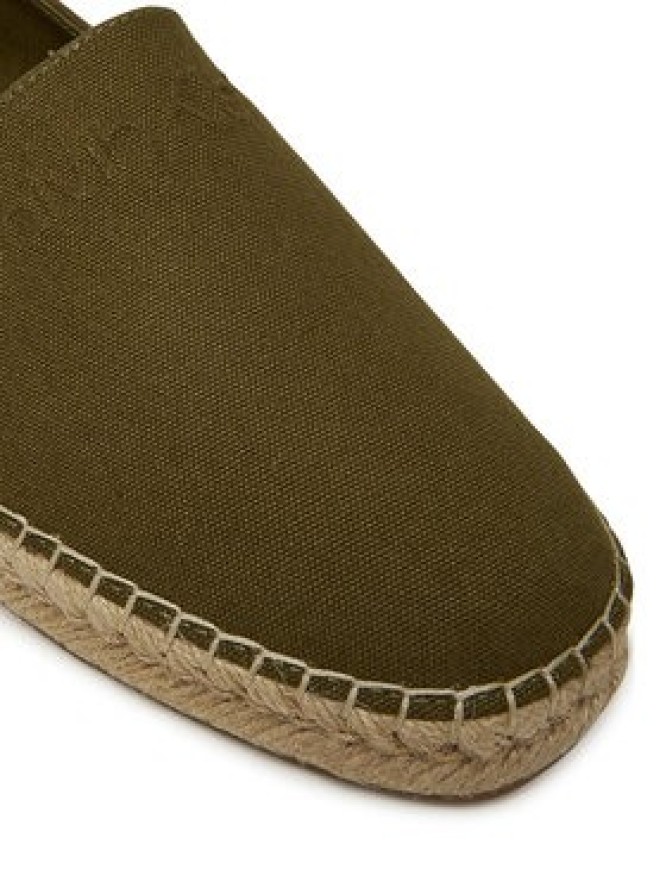Calvin Klein Espadryle Espadrille Cv Logo HM0HM01808 Khaki