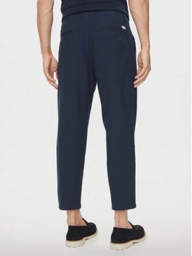 Jack & Jones Spodnie materiałowe Bill 12248993 Granatowy Regular Fit