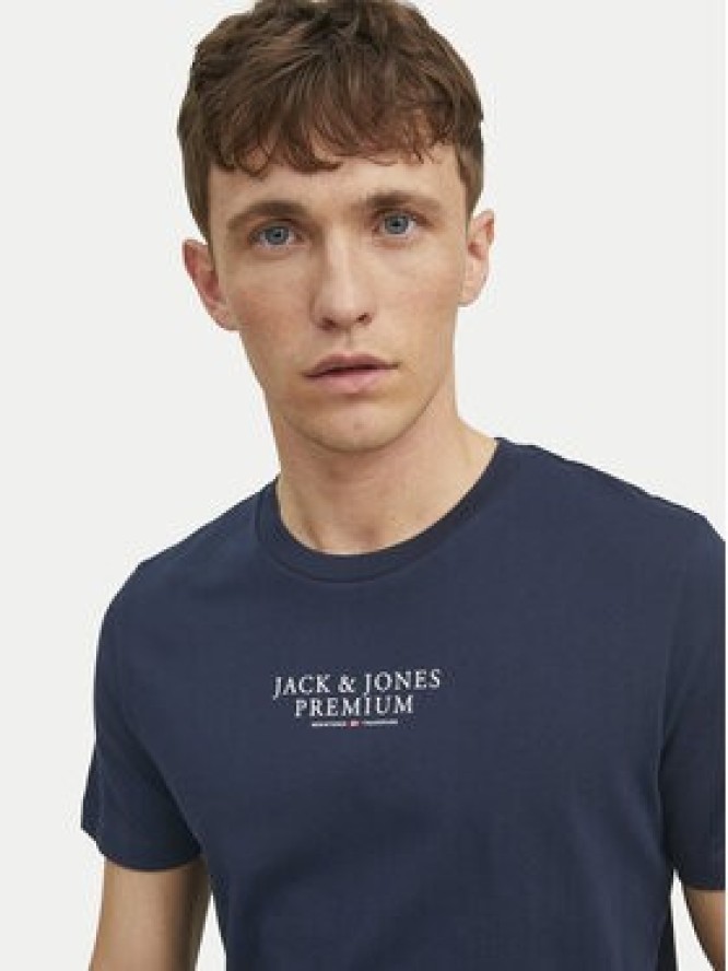 Jack & Jones T-Shirt Archie 12217167 Granatowy Regular Fit