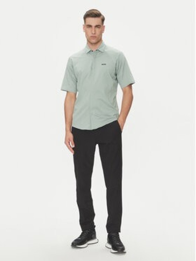 BOSS Koszula Excurse 50540196 Zielony Regular Fit