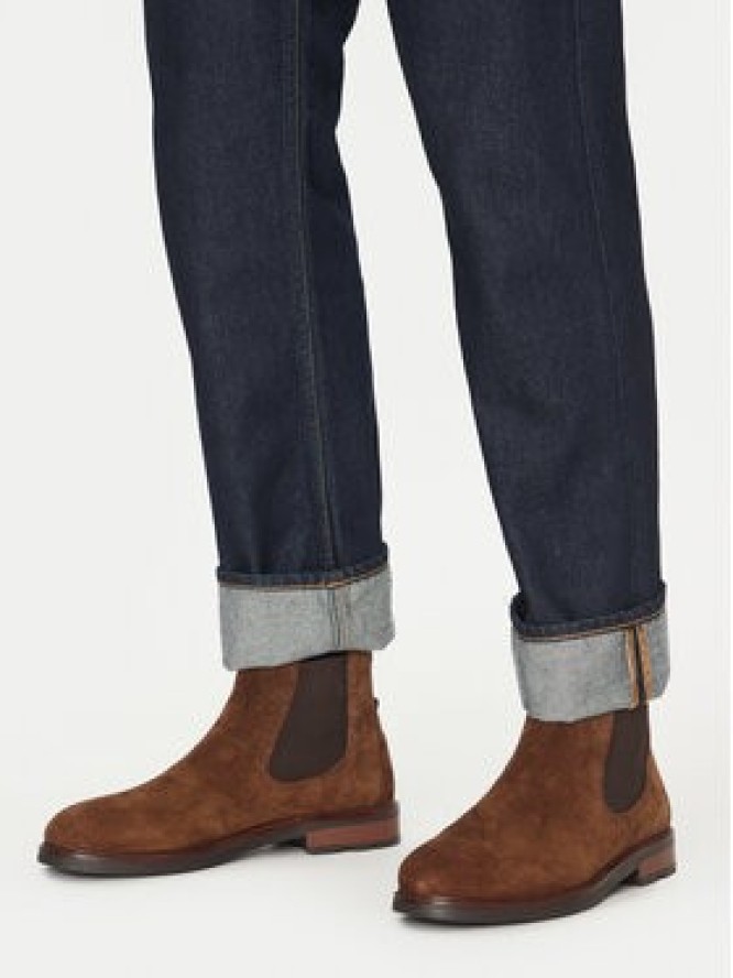 Pepe Jeans Sztyblety Leeds Chelsea PMS50246 Brązowy