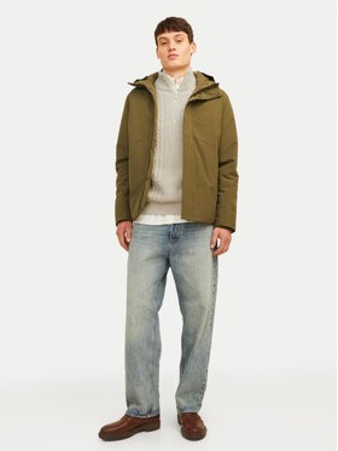 Jack & Jones Sweter Craig 12260826 Écru Regular Fit