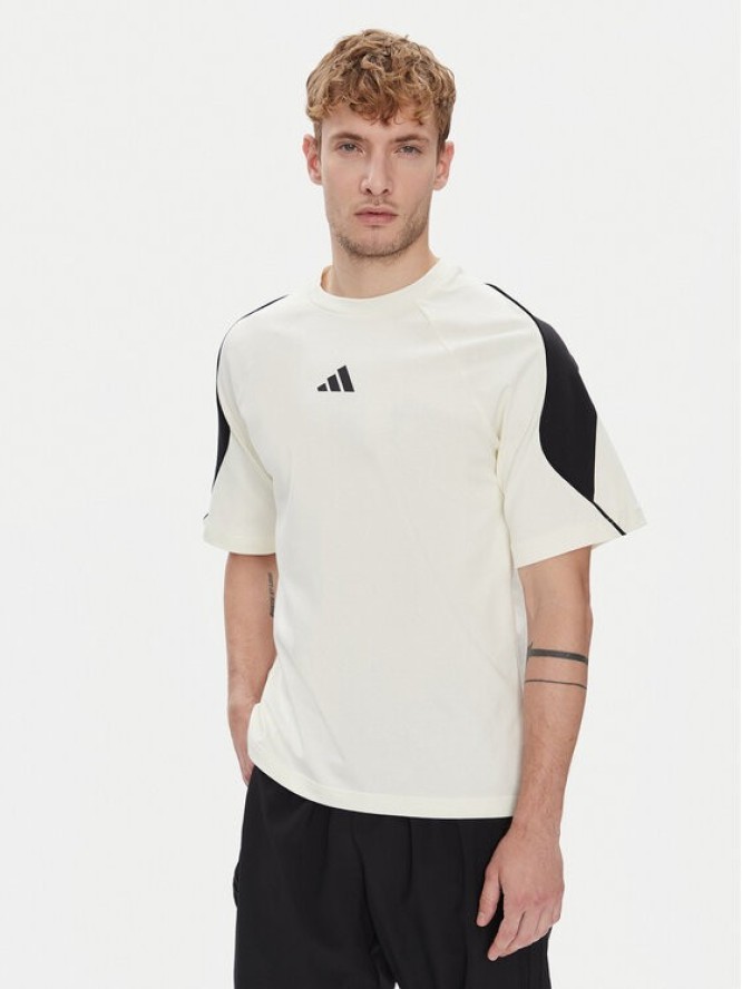 adidas T-Shirt Stadium JX5640 Biały Regular Fit