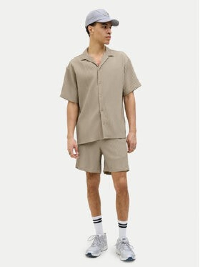 Jack & Jones Szorty materiałowe Jaiden 12269672 Beżowy Relaxed Fit