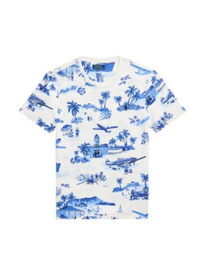 Polo Ralph Lauren T-Shirt 710963814001 Niebieski Custom Slim Fit