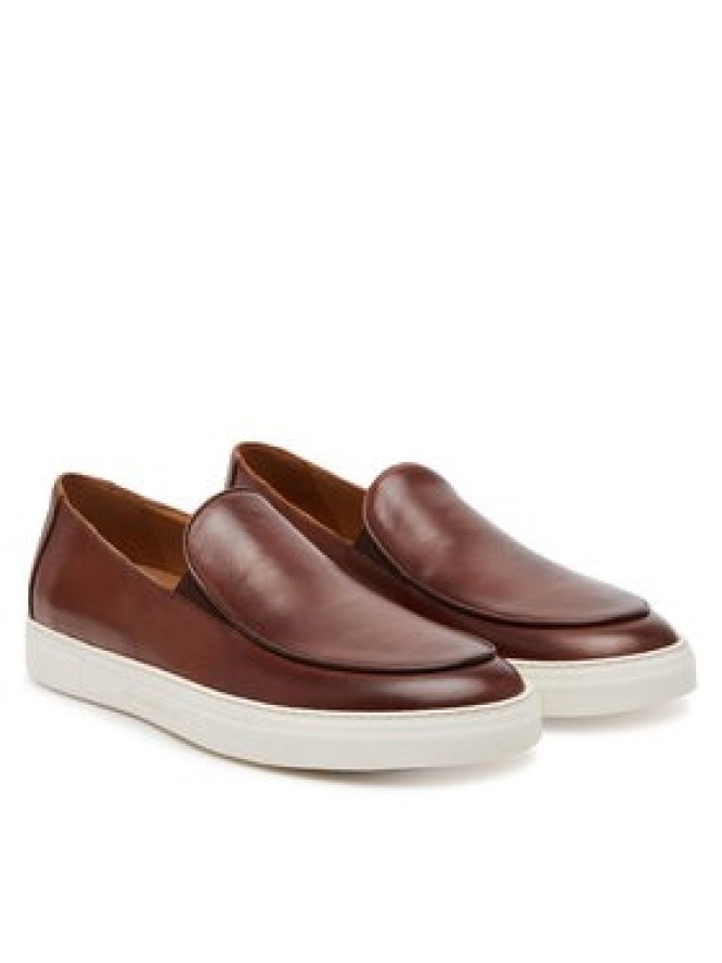 Emporio Armani Półbuty X4Y007 XF849 00257 Brązowy