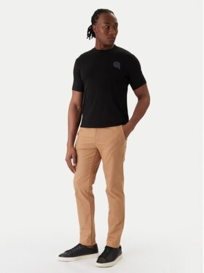 KARL LAGERFELD T-Shirt 755023 561235 Czarny Regular Fit