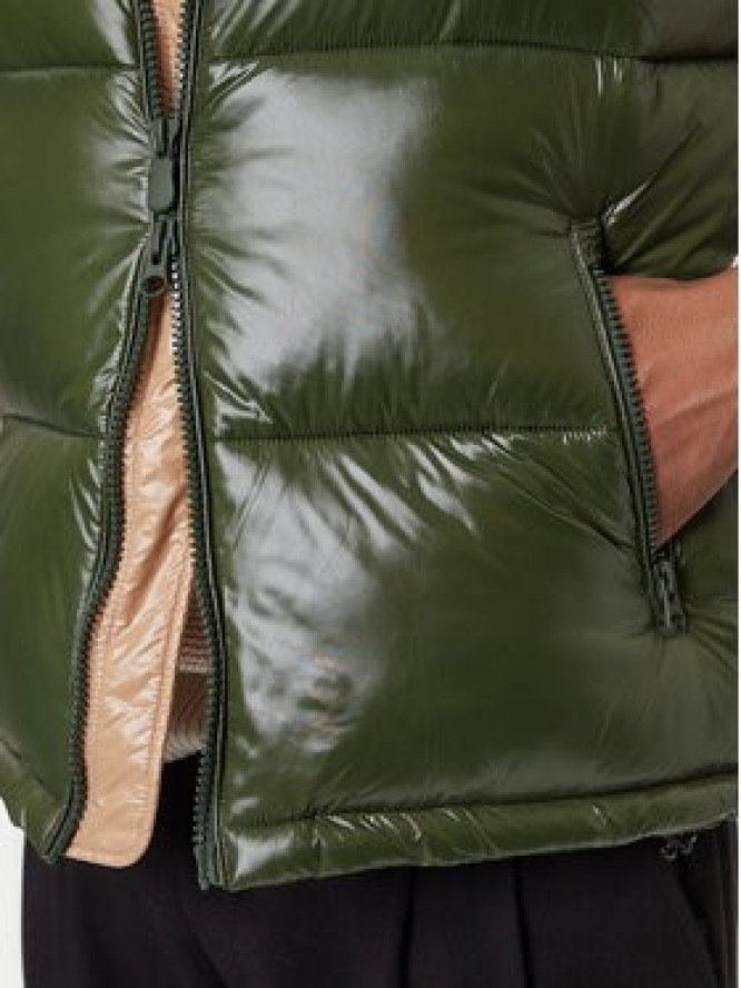 Save The Duck Kamizelka D81382U LOVE21 Zielony Regular Fit