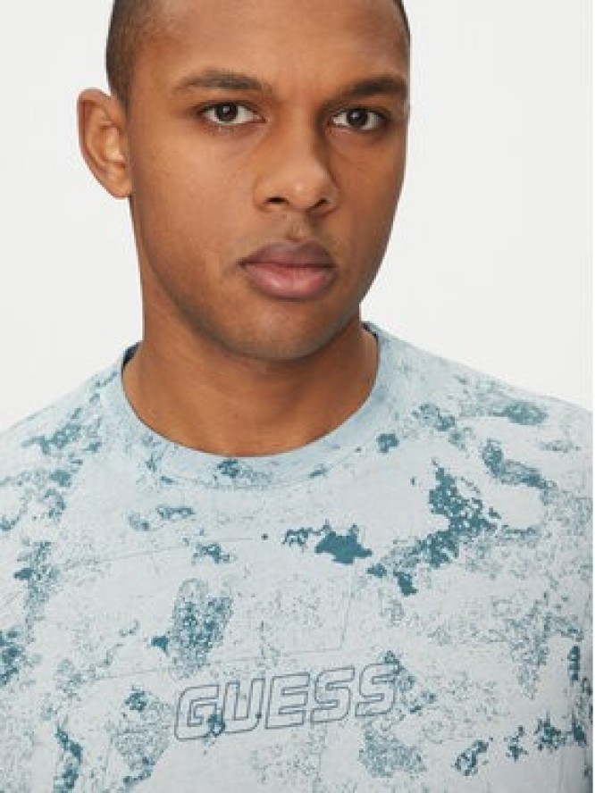 Guess T-Shirt Z5GI01 I3Z14 Niebieski Regular Fit