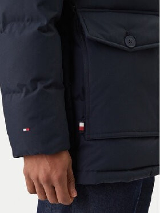 Tommy Hilfiger Kurtka zimowa Essential MW0MW37483 Granatowy Regular Fit