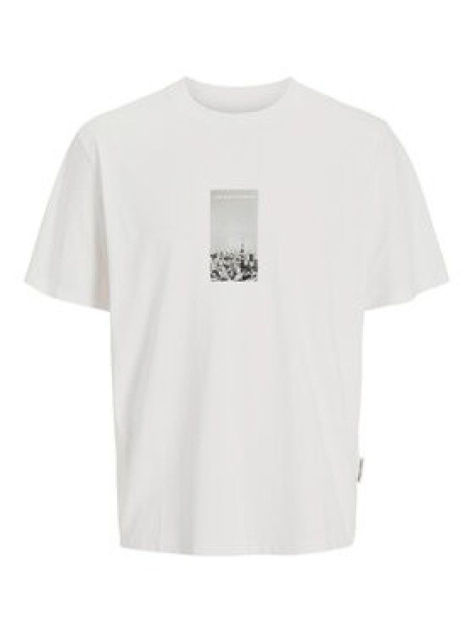 Jack & Jones T-Shirt Pacer Photo 12273775 Biały Relaxed Fit