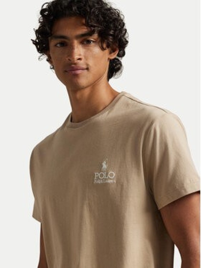 Polo Ralph Lauren T-Shirt 710981136502 Beżowy Regular Fit
