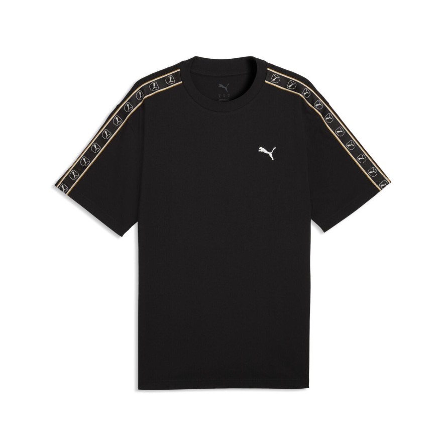 Męska koszulka Essentials Elevated Tape o luźnym kroju PUMA