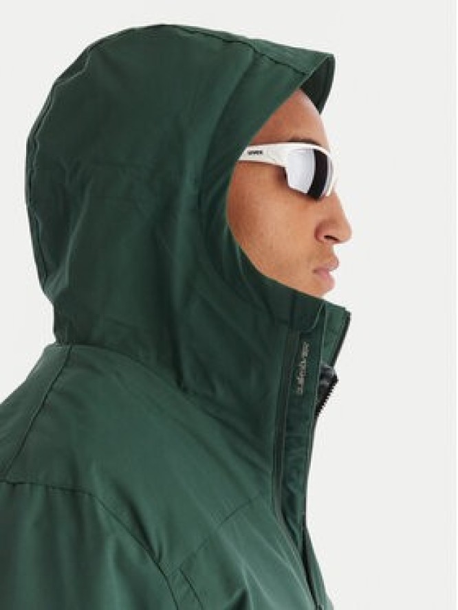 Quiksilver Kurtka przejściowa Overcast 3K EQYJK04202 Zielony Regular Fit
