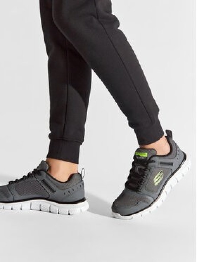 Skechers Sneakersy Knockhill 232001/CCBK Szary