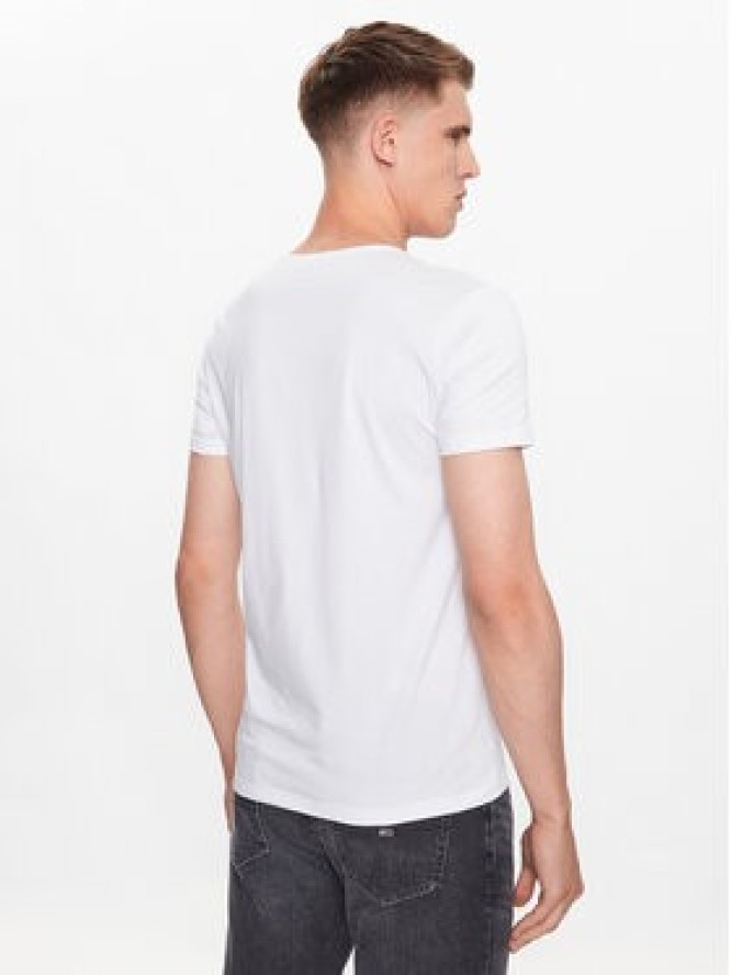 Pepe Jeans Komplet t-shirtów Pepe Tshirt 2P PMU10976 Biały Regular Fit