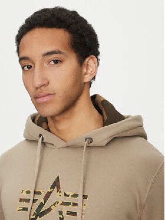 Alpha Industries Bluza Camo Tpu 146337 Beżowy Regular Fit