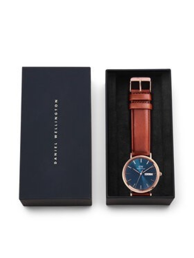 Daniel Wellington Zegarek Classic Day Display 40 DW00100830 Różowe złoto