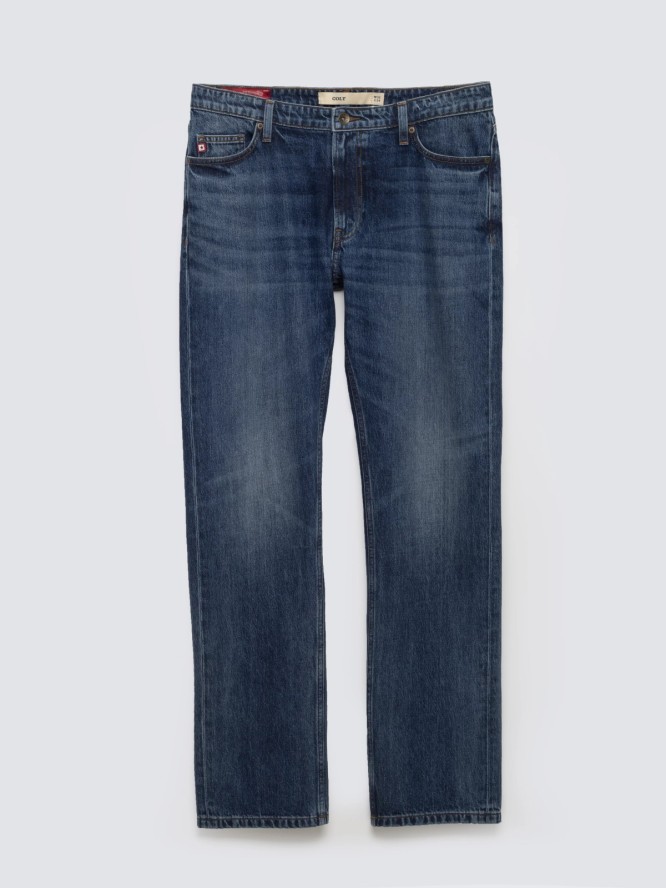 Jeansy męskie proste granatowe Colt 506