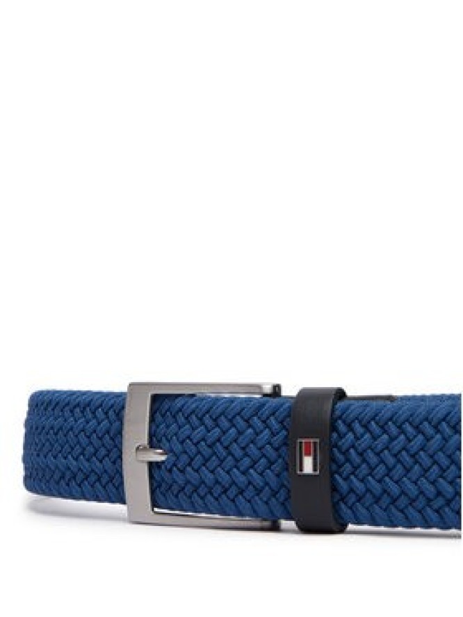Tommy Hilfiger Pasek Adan 3.5 Elastic AM0AM13824 Granatowy