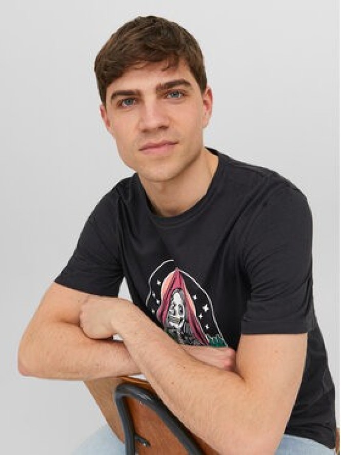 Jack & Jones T-Shirt 12241950 Czarny Standard Fit