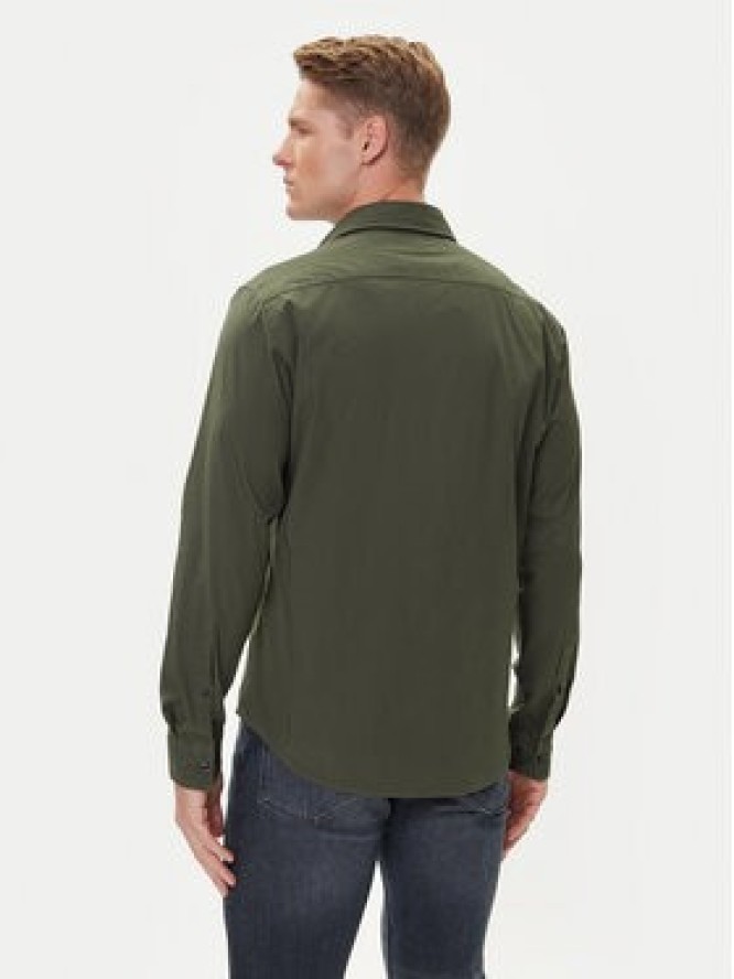 HUGO Koszula Ermo 50500216 Zielony Slim Fit