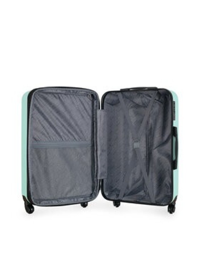 Semi Line Walizka średnia T5923-2 Zielony