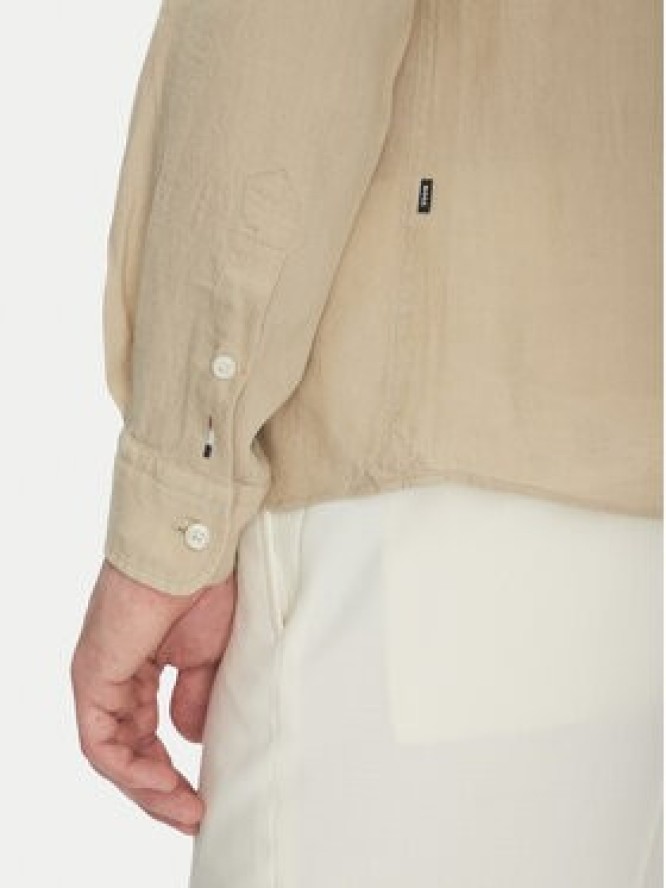 BOSS Koszula H-Roan-Bd-E-C1 50520283 Beżowy Slim Fit