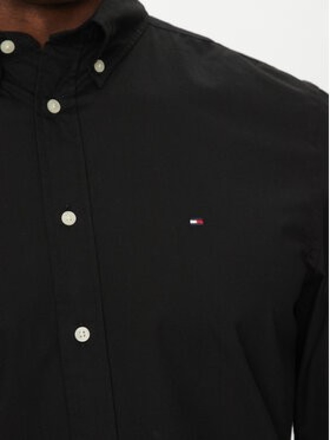 Tommy Hilfiger Koszula Core Flex MW0MW39988 Czarny Regular Fit