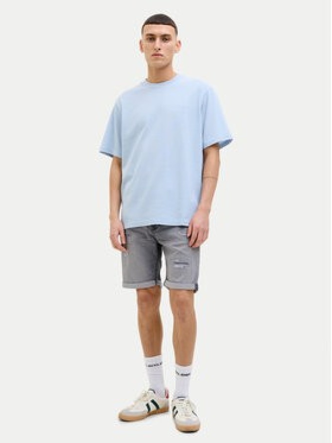 Jack & Jones Szorty jeansowe Rick 12269503 Szary Regular Fit