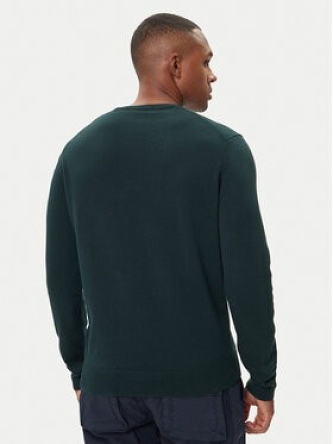 Aeronautica Militare Sweter 252MA1611UL00506 Zielony Regular Fit