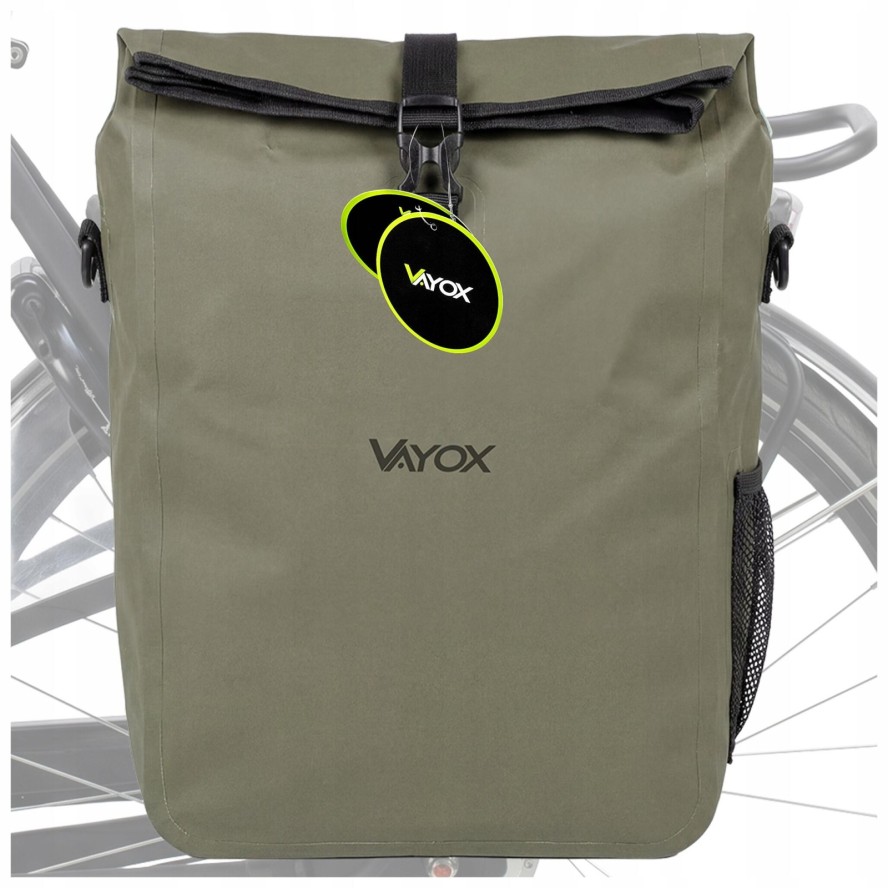 Sakwa rowerowa na bagażnik VAYOX VA0444 boczna wodoodporna 25L
