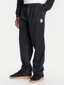 adidas Spodnie dresowe Wabash JP4489 Czarny Loose Fit