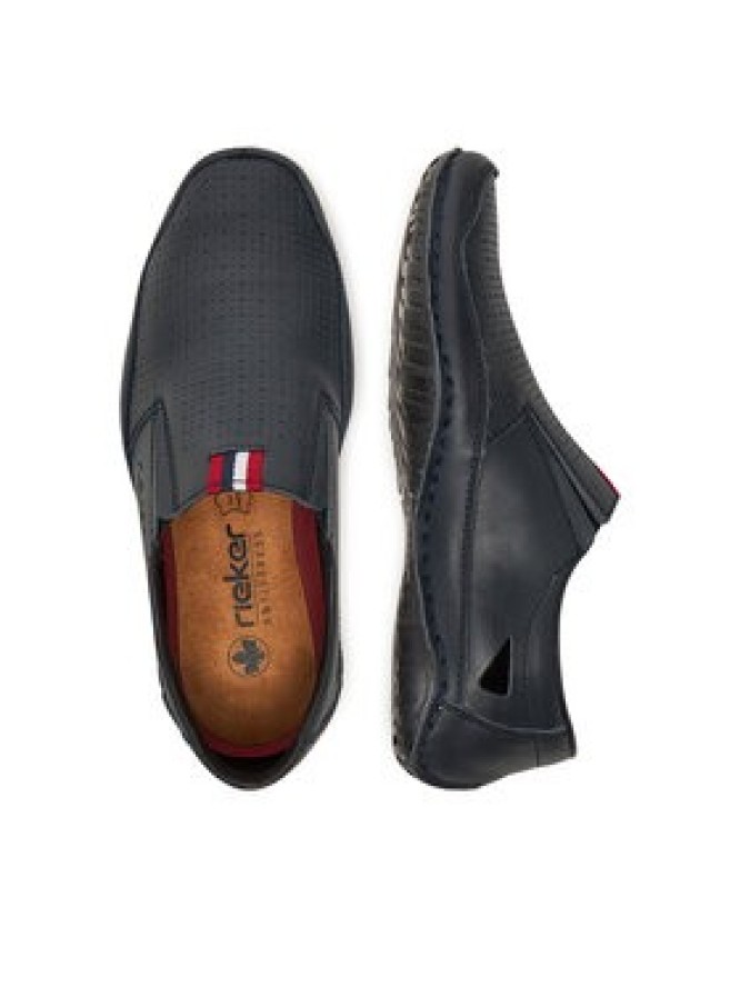 Rieker Półbuty 06367-14 Granatowy