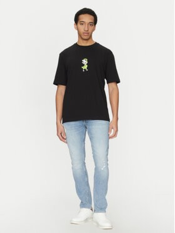 HUGO T-Shirt Nutongo 50533391 Czarny Regular Fit