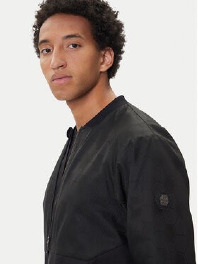 BOSS Kurtka przejściowa 50547181 Czarny Regular Fit