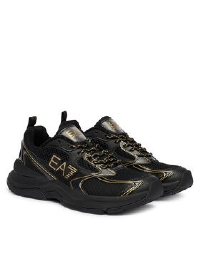 EA7 Emporio Armani Sneakersy X8X249 XK446 MZ177 Czarny