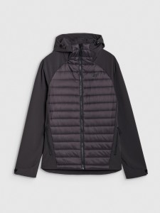 4F Kurtka softshell wiatroodporna membrana 5000 męska - szara XL