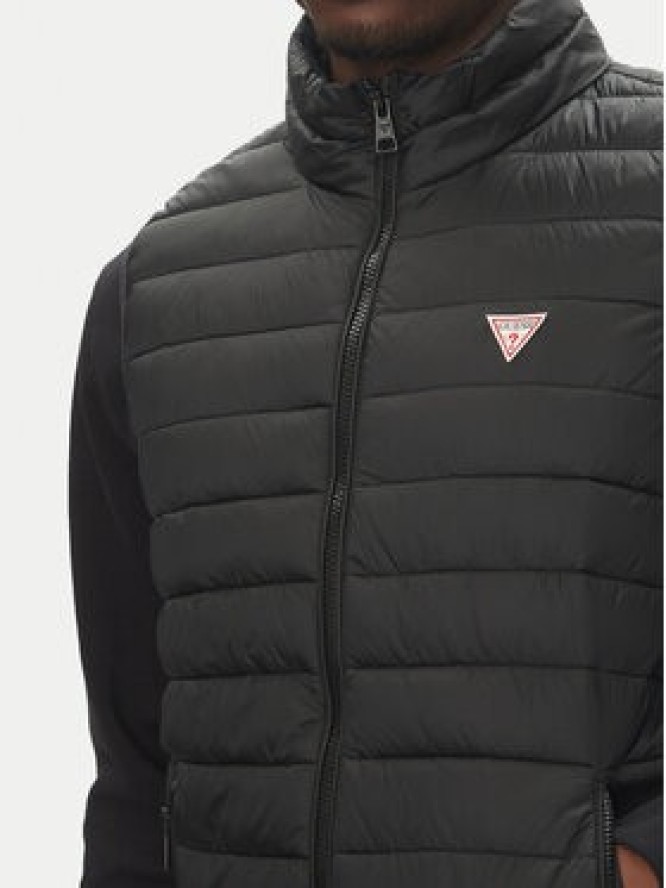 Guess Jeans Bezrękawnik M5RN55 WHAB2 Czarny Regular Fit