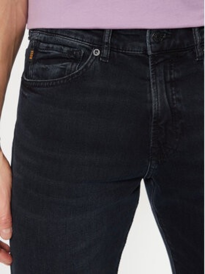 BOSS Jeansy Maine 50532541 Granatowy Regular Fit