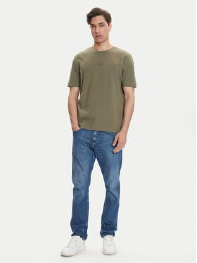 BOSS T-Shirt Tchup 50473278 Zielony Relaxed Fit