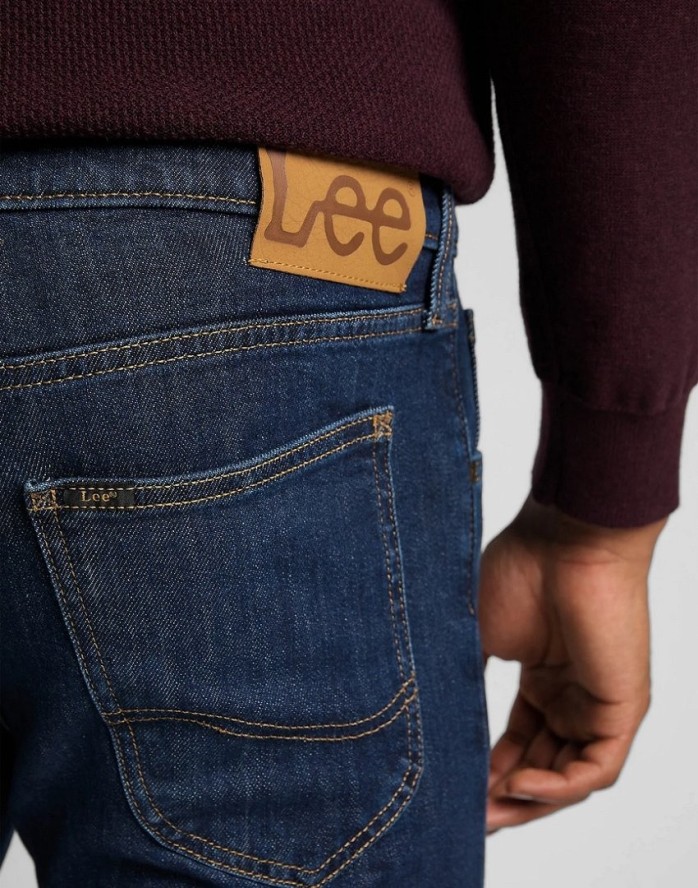 LEE LUKE MĘSKIE SPODNIE JEANSOWE DEEP WATER L719PXEE 112322381