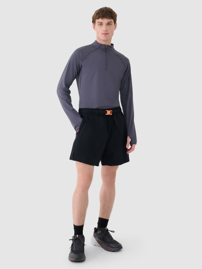 4F Spodenki casual męskie - czarne 3XL