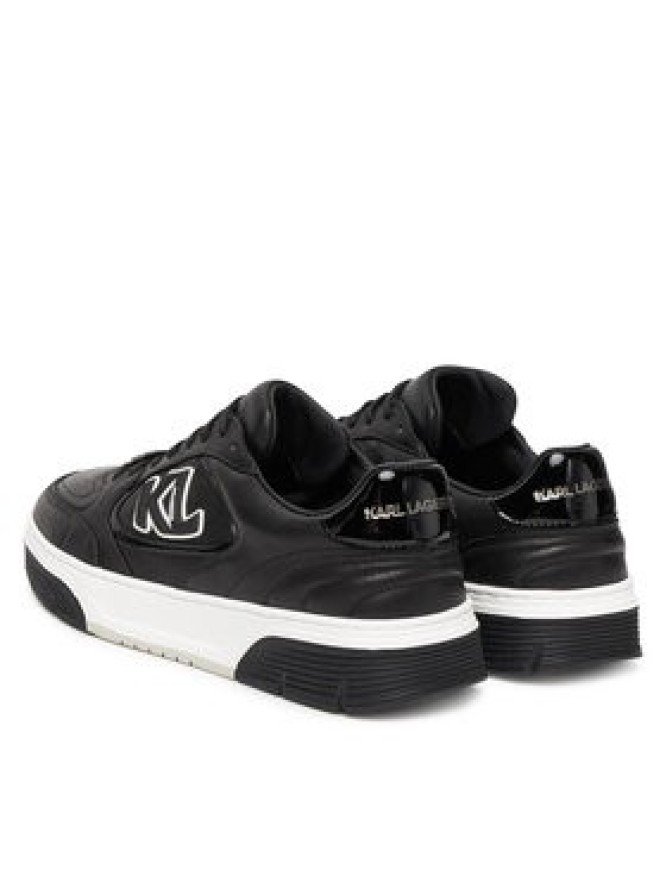 KARL LAGERFELD Sneakersy KL53025 Czarny