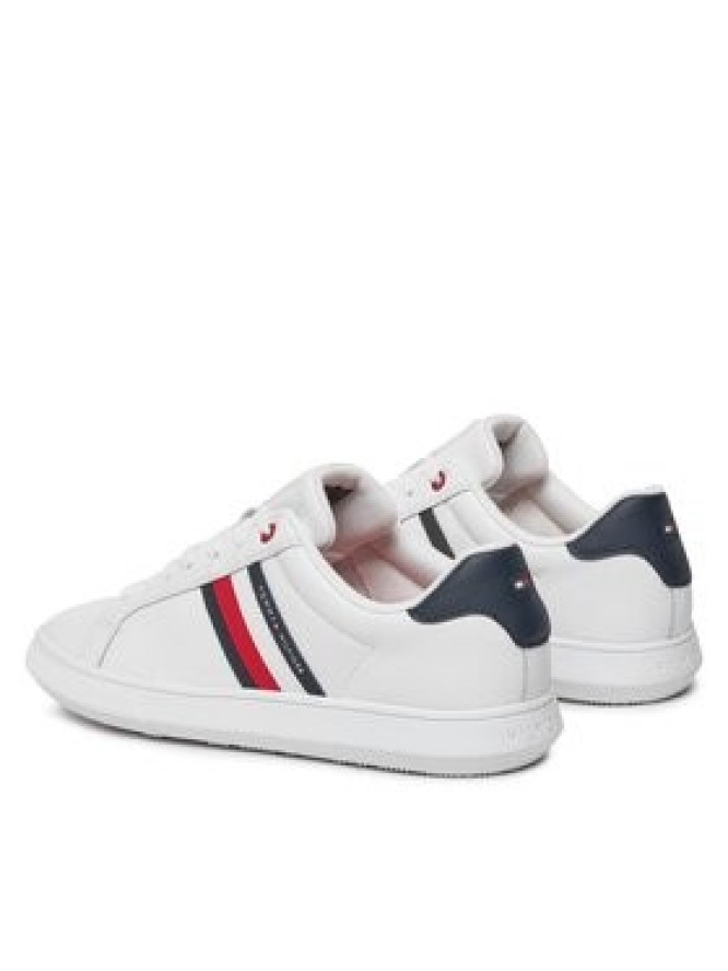 Tommy Hilfiger Sneakersy Essential Leather Cupsole FM0FM04921 Biały