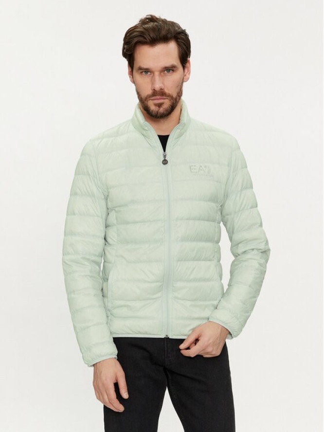 EA7 Emporio Armani Kurtka puchowa 8NPB01 PN29Z 1133 Szary Regular Fit